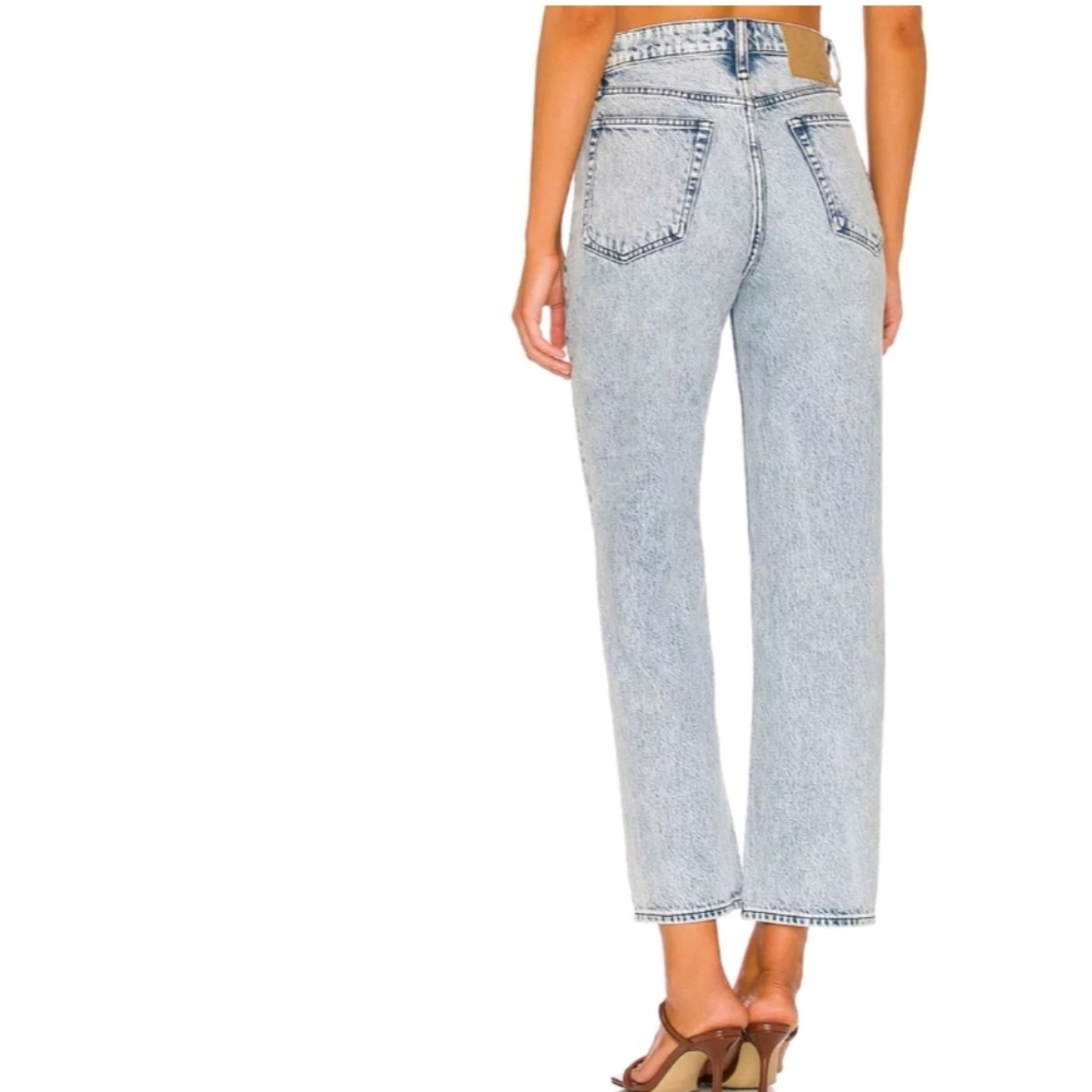 RAG & BONE Alex High Rise Ankle Straight Leg Jean Light Wash 33 NWT Contemporary - Picture 3 of 15